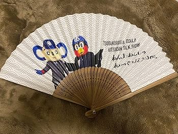 tokyoya Y.S　ヤクルトスワローズ　　扇子　うちわ tokyoyakurt Y.S ヤクルトスワローズ 扇子 うちわ